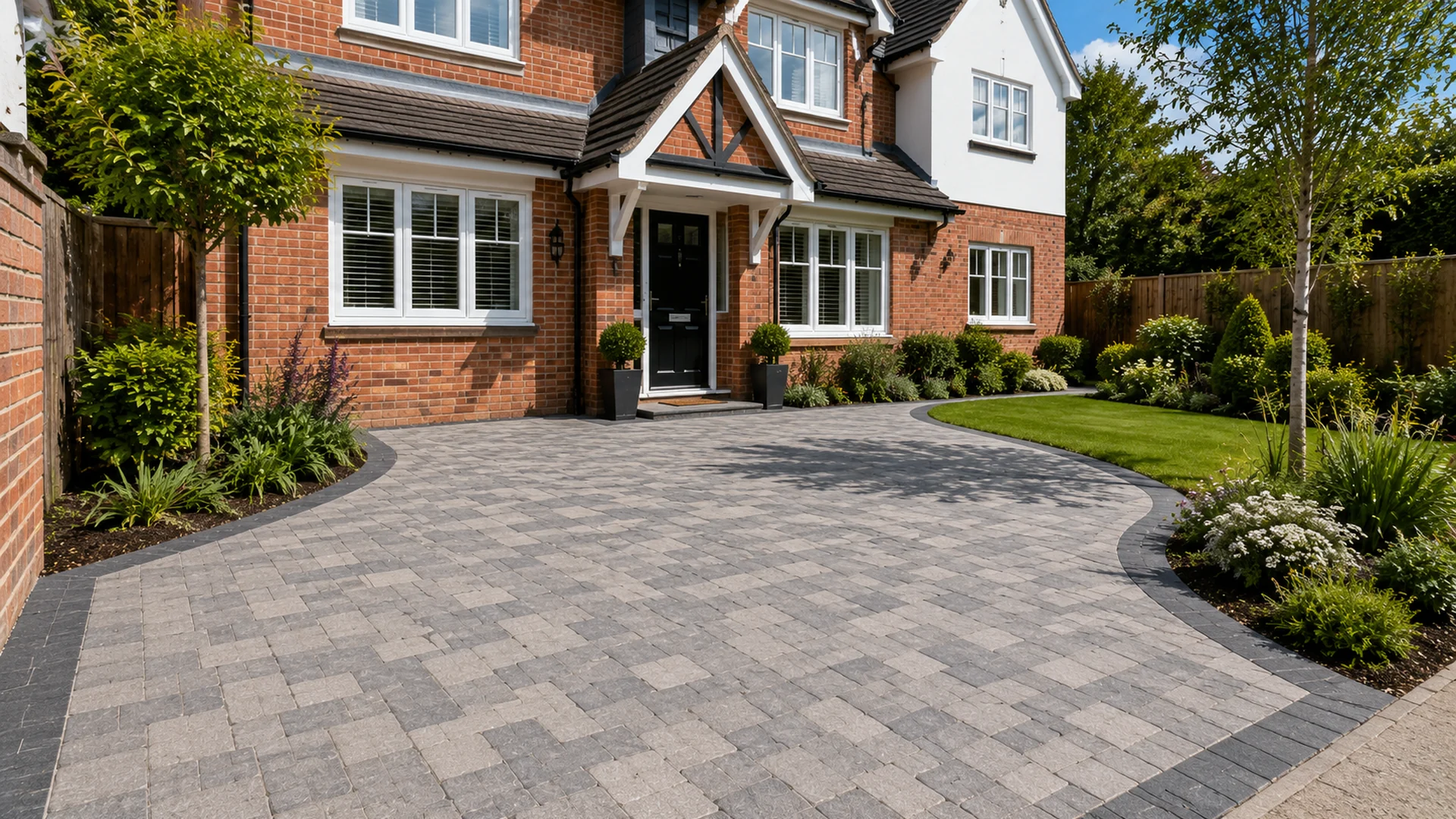 Block Paving Driveways in Solihull by Cornerstone Driveways and Landscapes