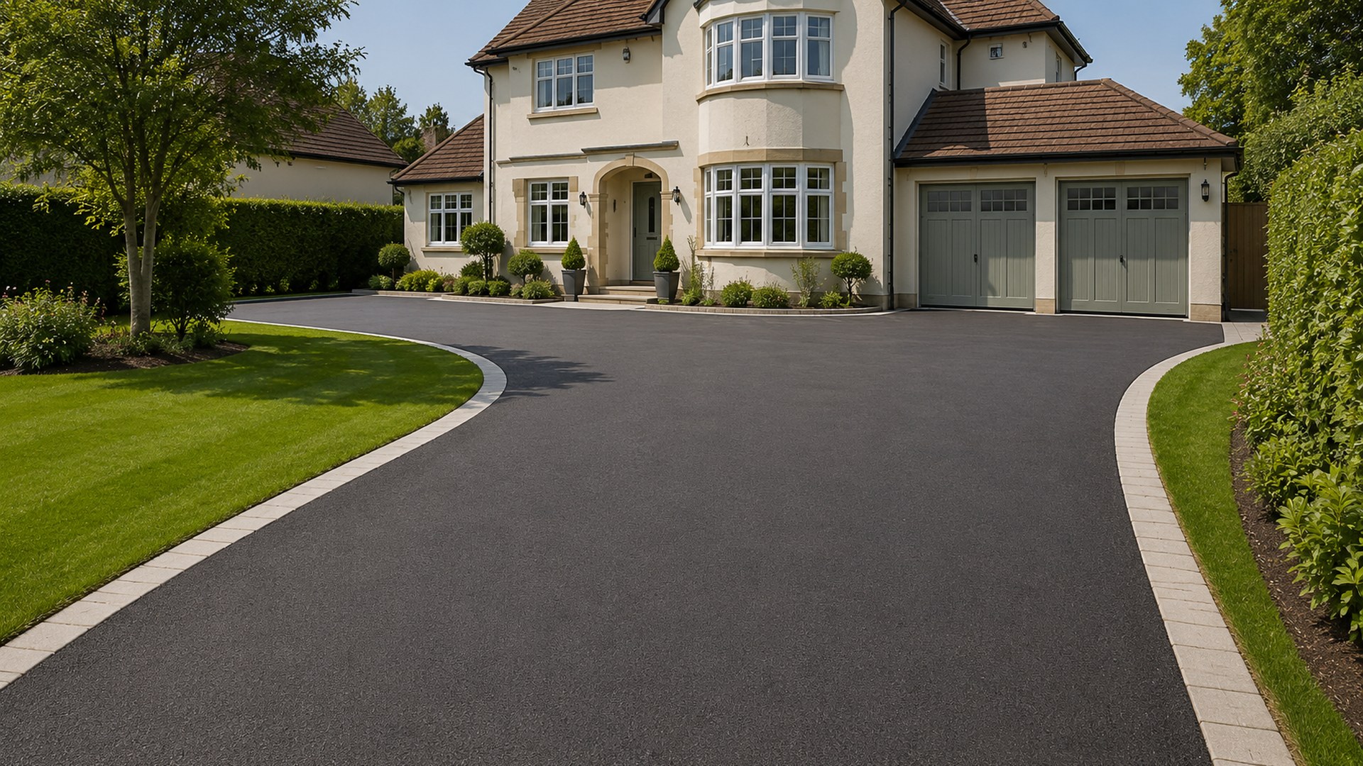 Tarmac Driveways in Solihull by Cornerstone Driveways and Landscapes